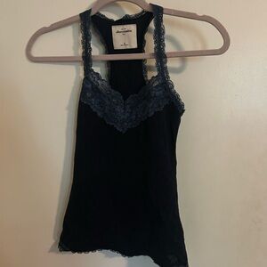 Girls navy blue tank top